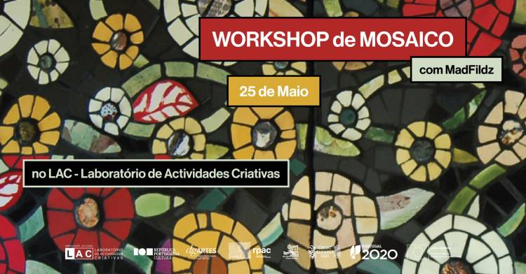 Workshop de Mosaico, com MadFildz