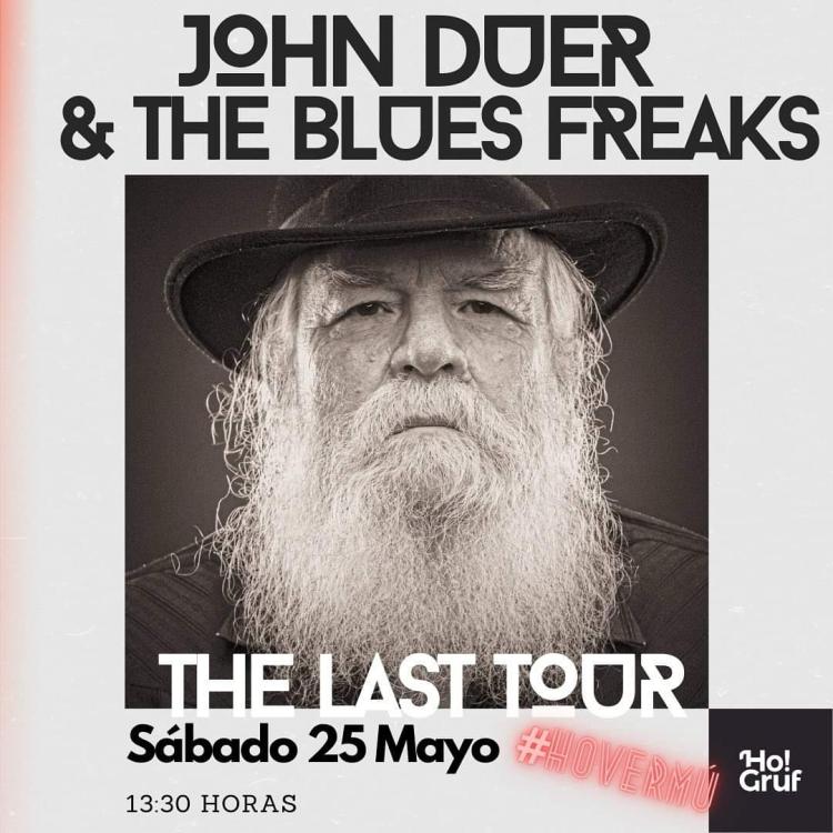 John Duer and The Blues Freaks en concierto