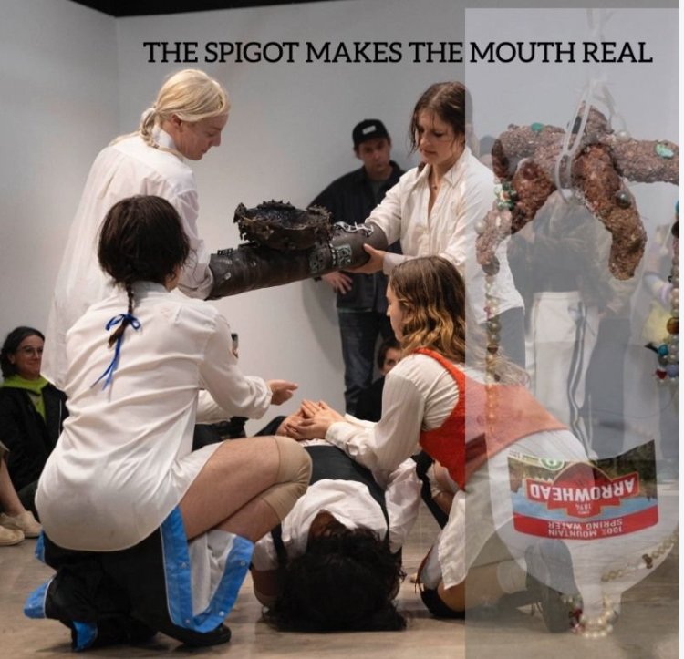 VOLTAS | «The Spigot Makes the Mouth Real » de Laura Stinger