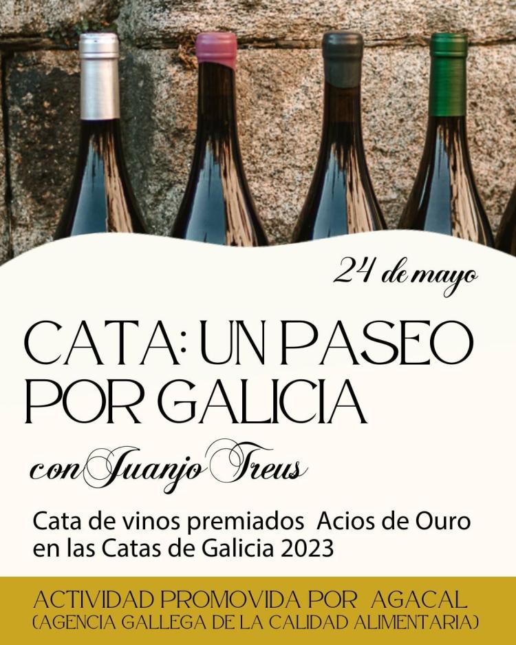 Cata de vinos «Un paseo por Galicia»