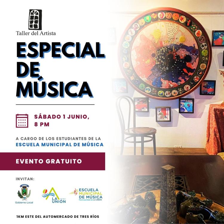 Noche de música lírica y popular. 