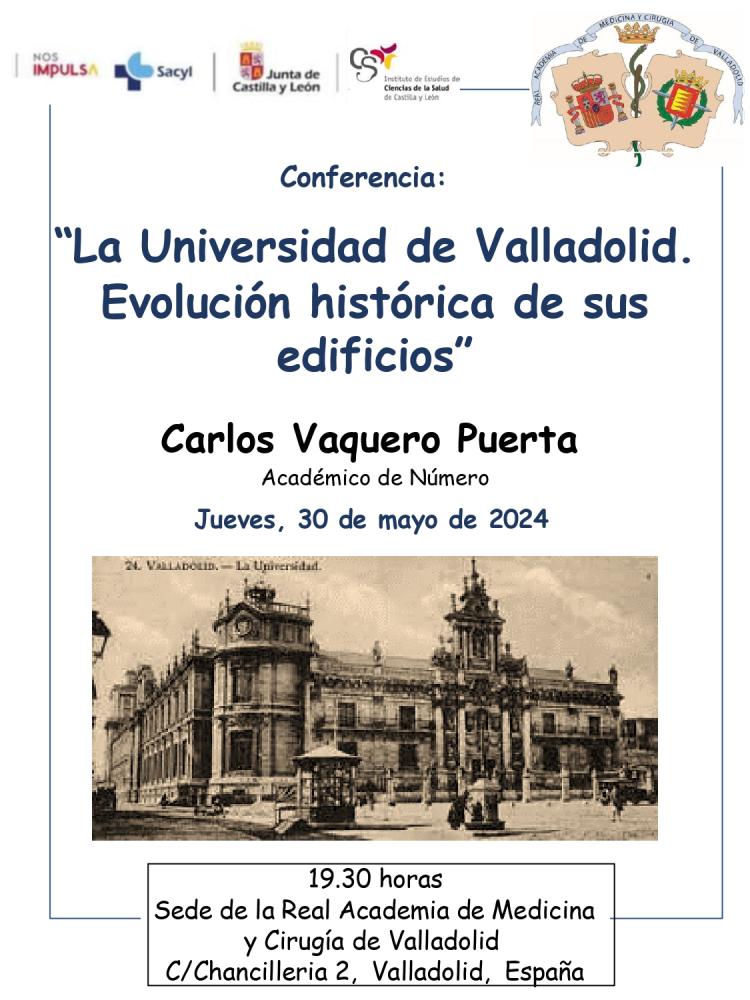 La Universidad de Valladolid. Evolución histórica de sus edificios