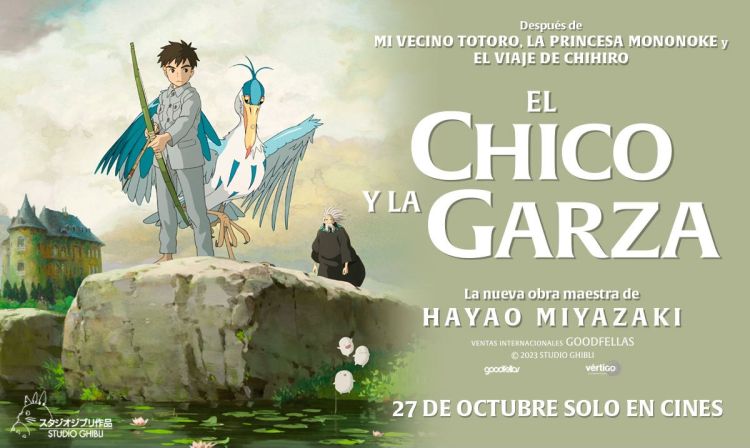 El Chico y la Garza, de Hayao Miyazaki
