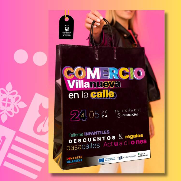 Campaña «Villanueva comercio en la calle»