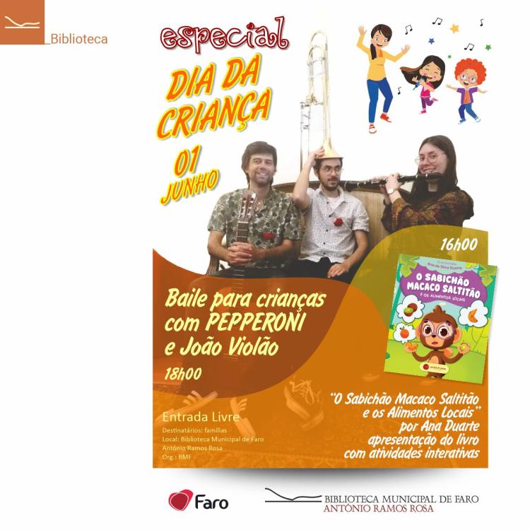 Dia Mundial da Criança na Biblioteca Municipal de Faro