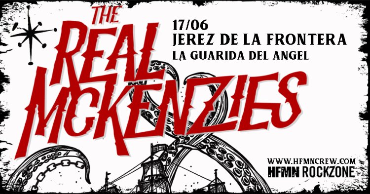 The Real Mckenzies 17/06/2024 || JEREZ de la FRONTERA @ La Guarida del Angel 