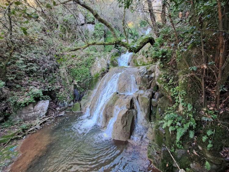 Caminhando em Cascatas Saloias