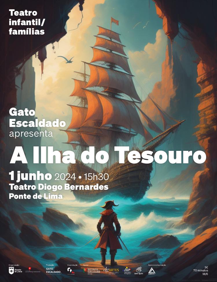 'A Ilha do Tesouro' | Teatro Diogo Bernardes - Ponte de Lima