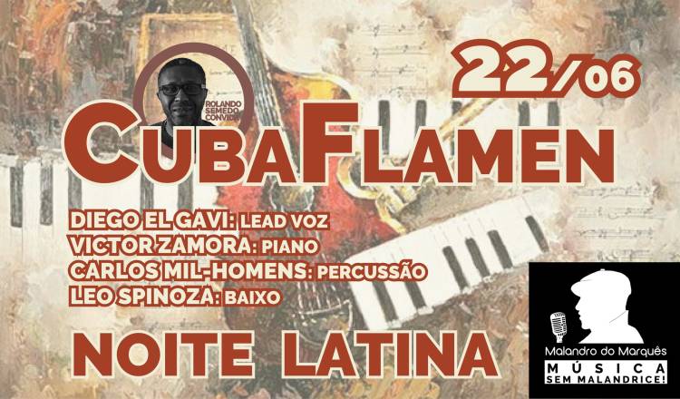 Noite Latina com CubaFlamen