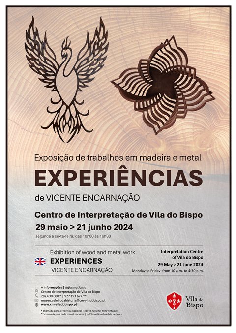 Exposição - 'Experiências' de Vicente Encarnação