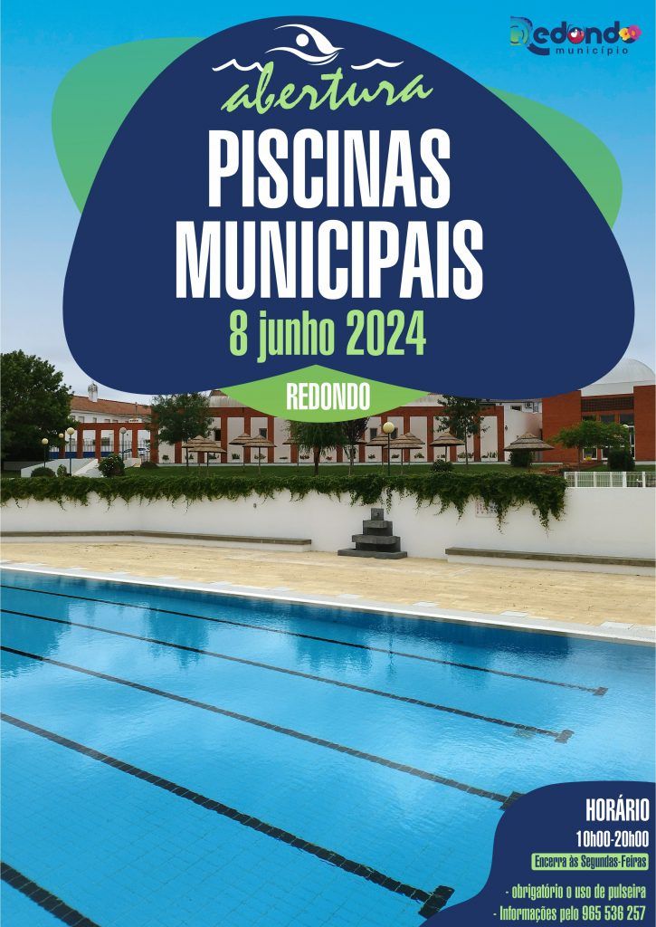 Abertura das Piscinas Municipais de Redondo | 8 de junho