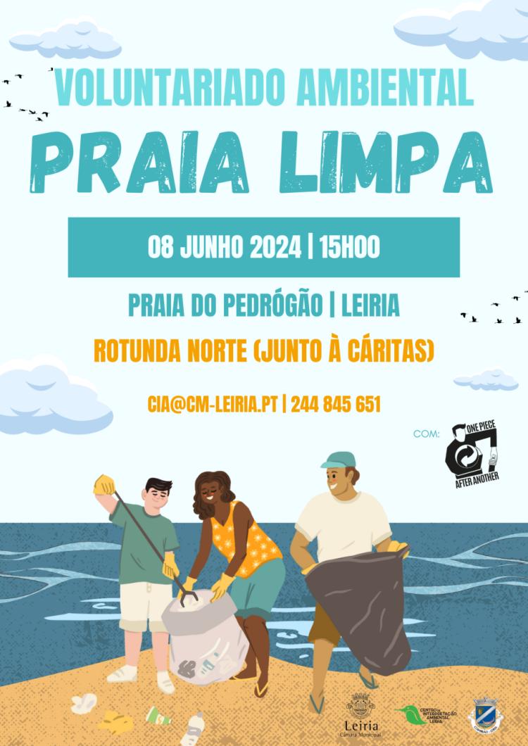 Praia Limpa – voluntariado ambiental