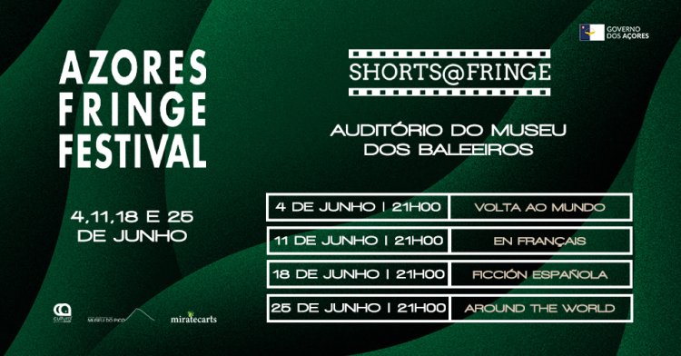 Às terças, há Shorts@Fringe no Museu do Pico