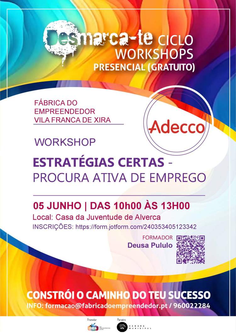 Casa da Juventude de Alverca promove workshop “Estratégias Certas - Procura Ativa de Emprego”