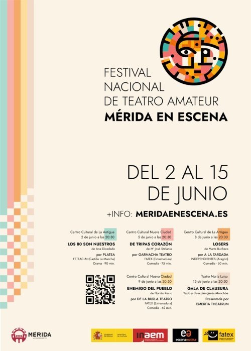 Festival Nacional de Teatro Amateur ‘Mérida en Escena’