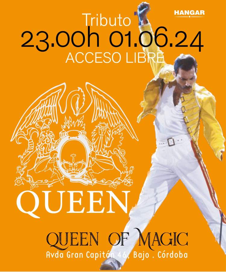 Tributo Queen “Queen of Magic”. Acceso libre .