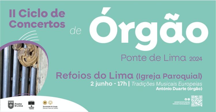 II Ciclo de Concertos de Órgão | Refoios do Lima