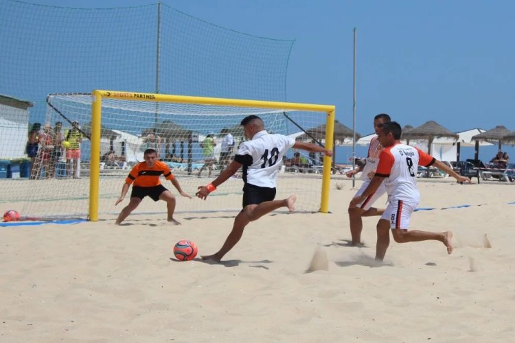 Etapa do Campeonato Nacional de Futebol de Praia