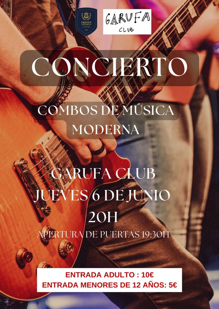 PRESTO VIVACE - Combos Música Moderna - Gala Fin de Curso