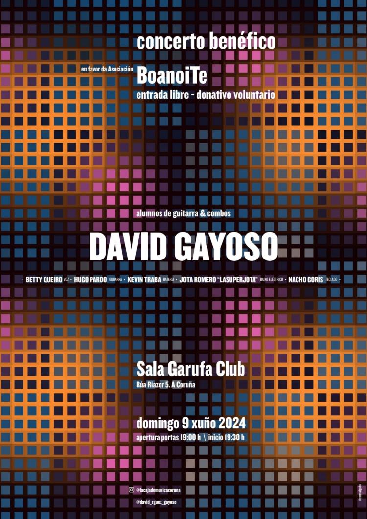 DAVID GAYOSO -Alumnos Guitarra&Combos- Gala Fin de Curso