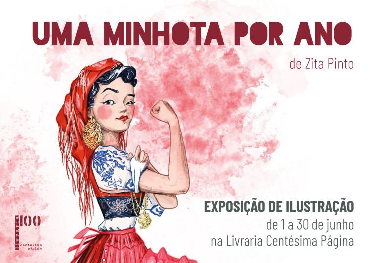 Uma Minhota por Ano de Zita Pinto | Exposição de Ilustração