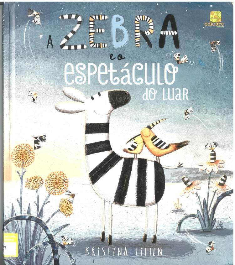 A zebra e o espetáculo do luar