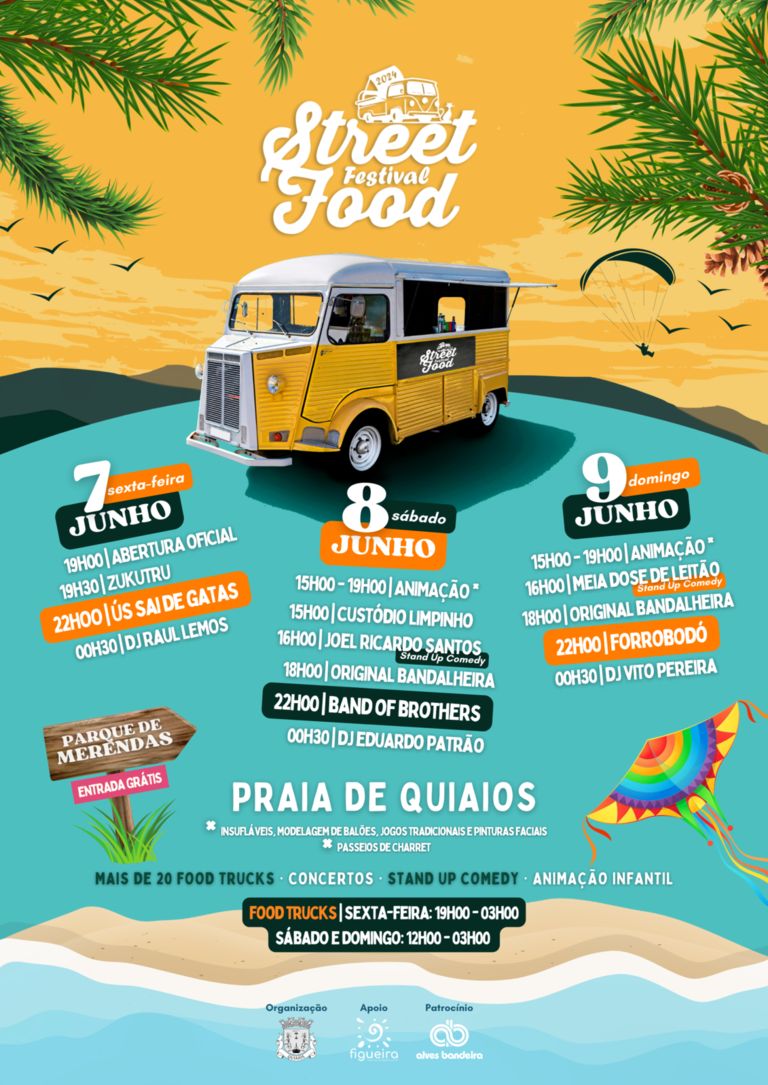 Street Food Festival 2024 - Praia de Quiaios