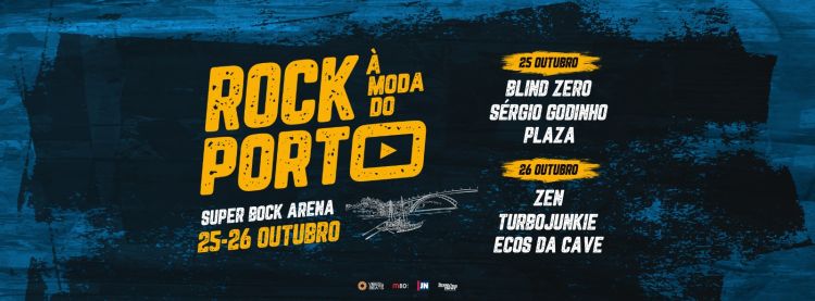 Rock à Moda do Porto - 25 Outubro, 19:30