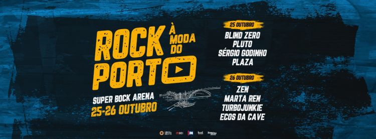 Rock à Moda do Porto - 25 Outubro, 19:30