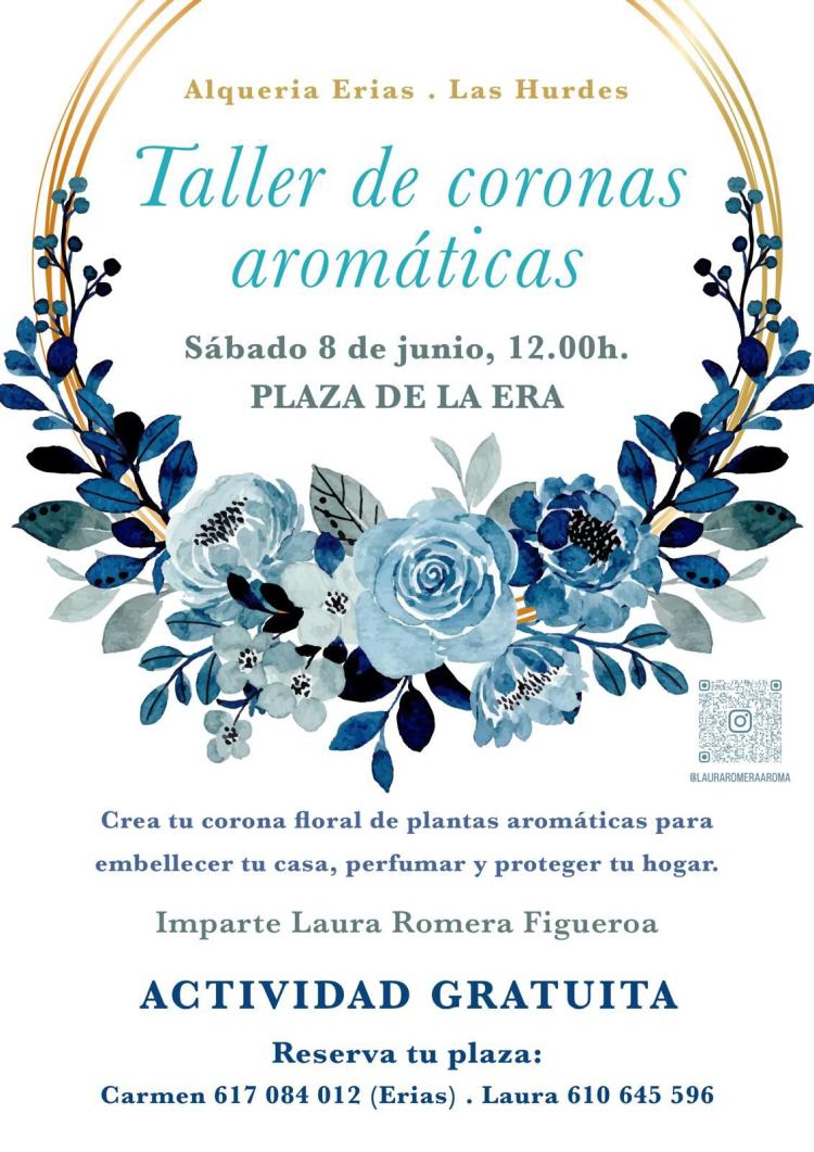 Taller de Coronas Florales en Erías