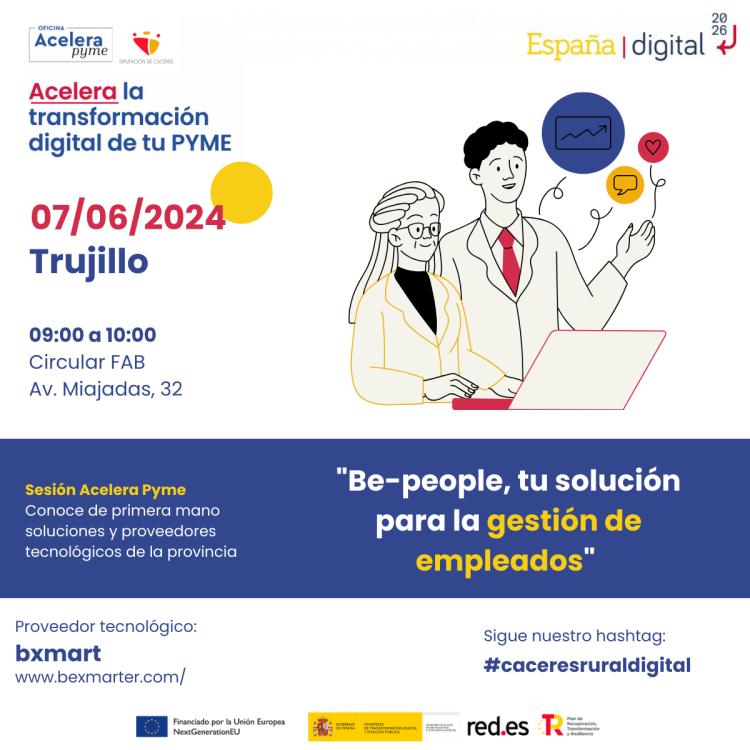 Be-people, tu solución para la gestión de empleados. Trujillo
