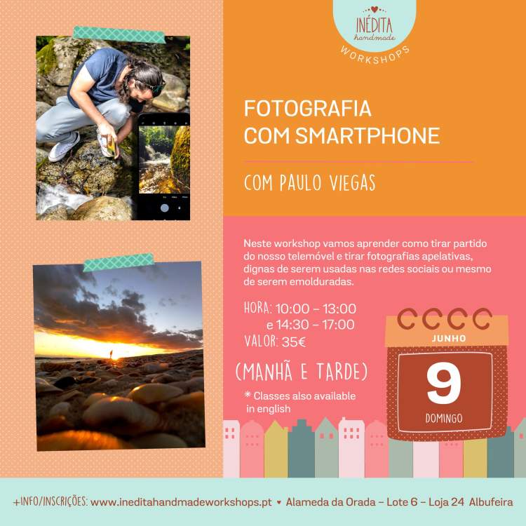 Workshop: Fotografia com Smartphone com Paulo Viegas