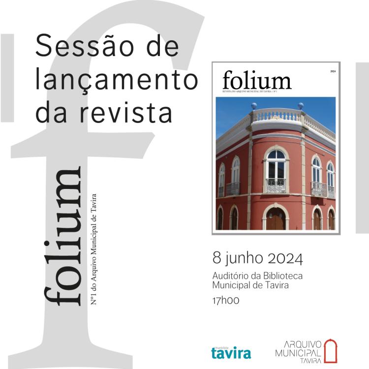 Sessão de Lançamento da Revista folium