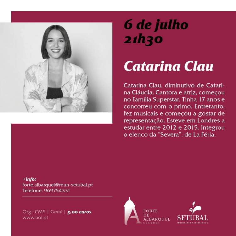 Concerto de Catarina Clau | Programação Cultural do Forte de Albarquel 2024