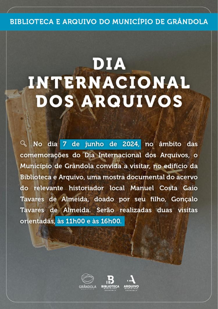 PATRIMÓNIO | Dia Internacional dos Arquivos