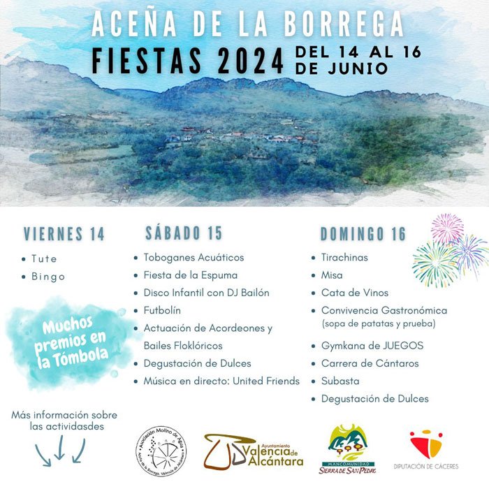 Fiestas de la Aceña de la Borrega 2024