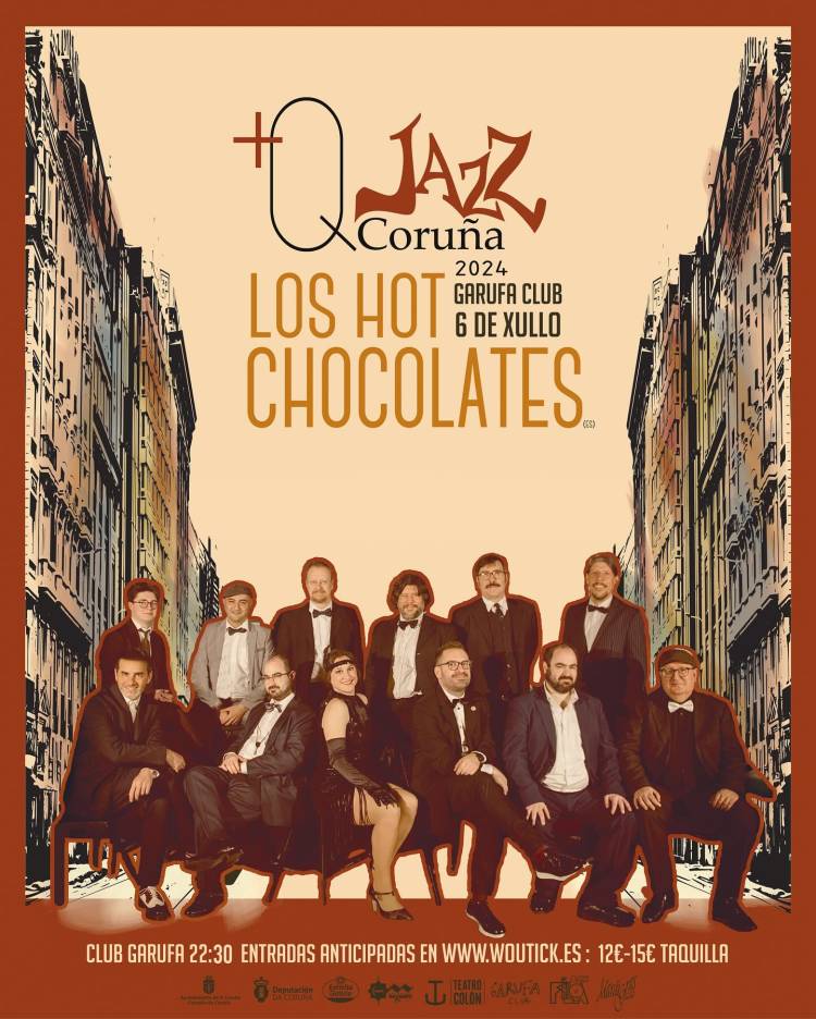 Los Hot Chocolates (+QjazzCoruña2024 - X Edición)
