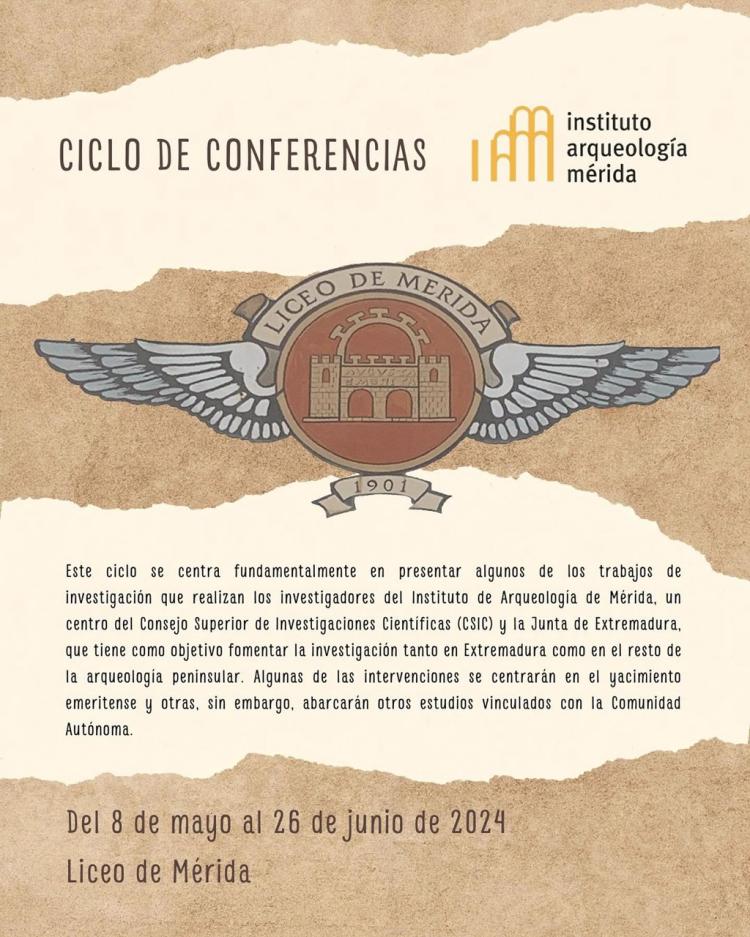 Ciclo de Conferencias Instituto de Arqueología de Mérida: «¿Qué sabemos sobre Tarteso?»