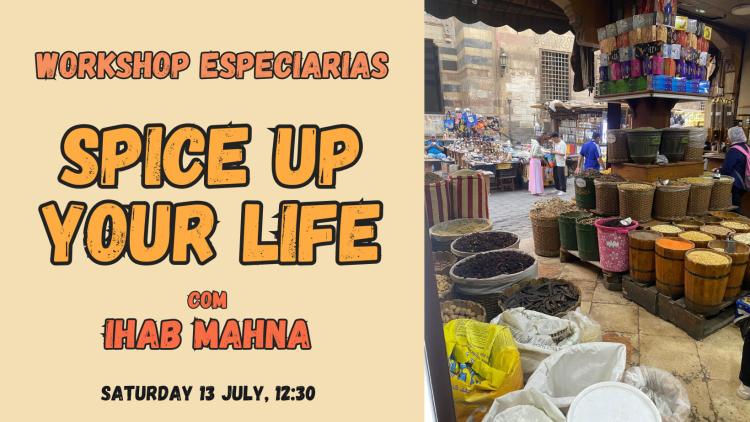 Workshop de Especiarias: 'Spice up your life'