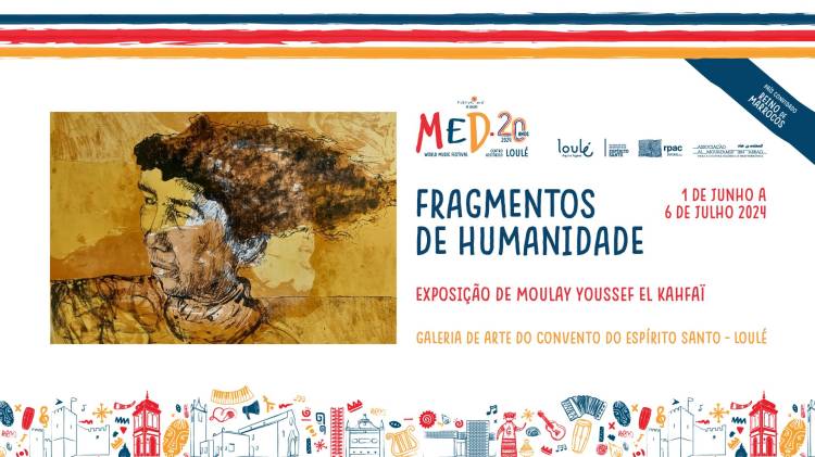 Exposição 'Fragmentos de Humanidade' de Moulay Youssef El Kahfaï