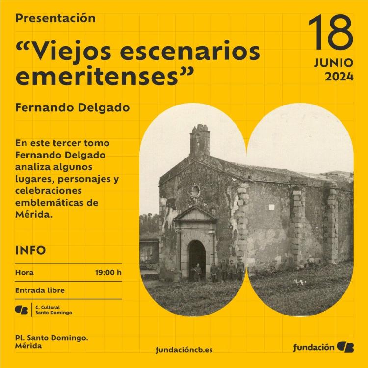 Presentación del libro ‘Viejos Escenarios Emeritenses Vol.III’ de Fernando Delgado