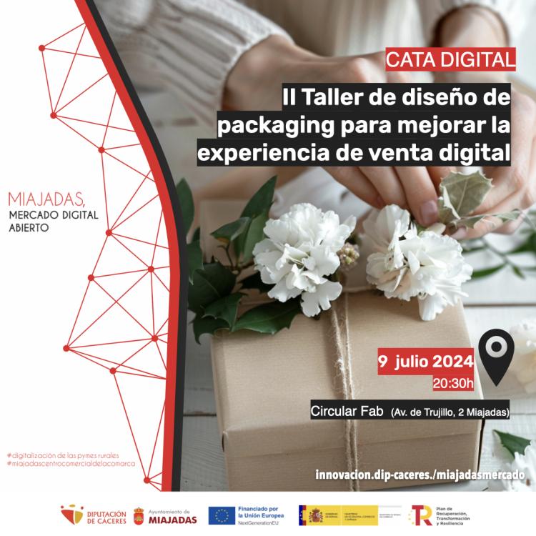 Taller de diseño de packaging para mejorar la experiencia de venta digital.