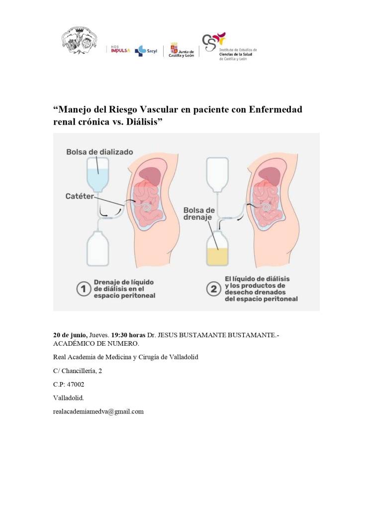 “Manejo del Riesgo Vascular en paciente con Enfermedad renal crónica vs. Diálisis”