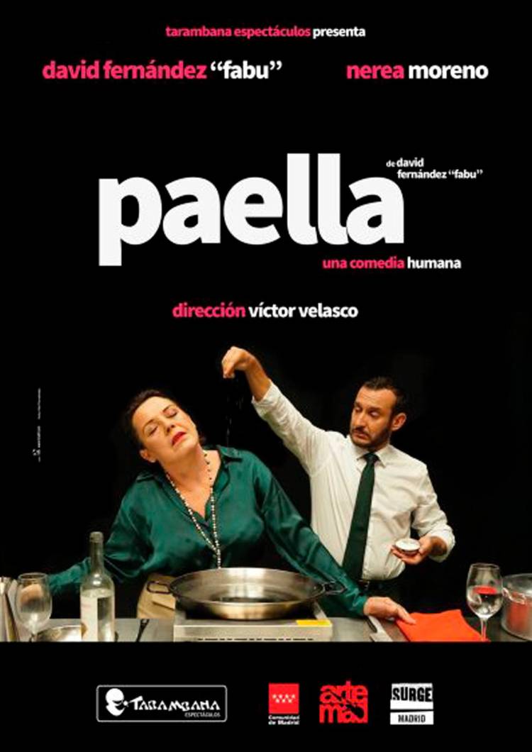 “PAELLA - TARAMBANA ESPECTÁCULOS (MADRID)” na Sala Ártika de Vigo dentro do V ciclo de comedia COMED