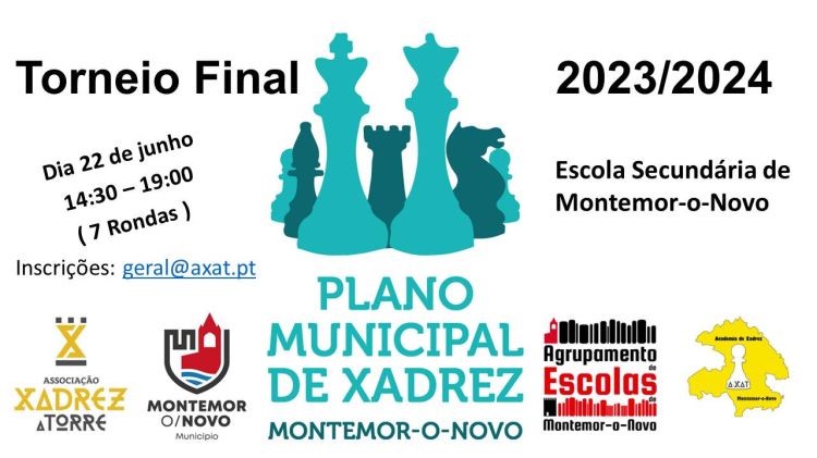 Torneio Final - Plano Municipal de Xadrez de Montemor-o-Novo