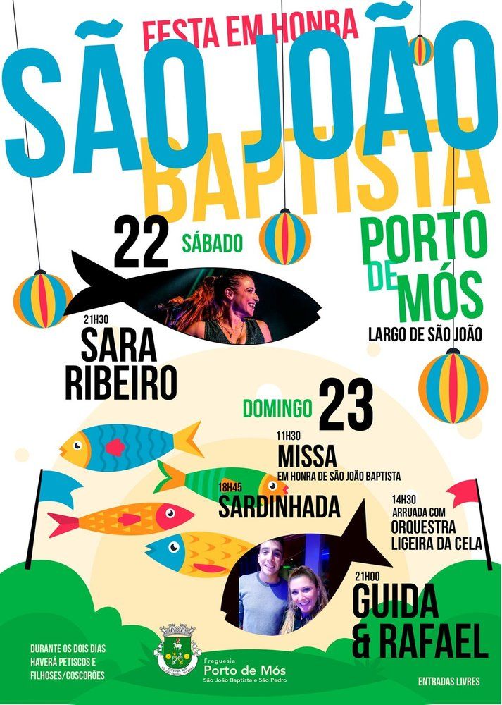 Festa em Honra de São João Baptista e Sardinhada