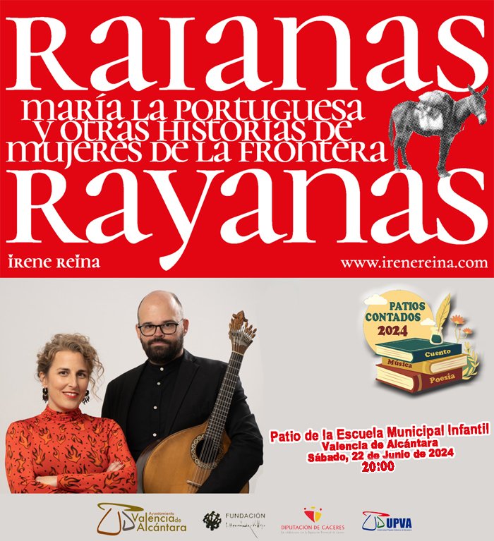 Patios Contados 2024: Espectáculo 'Raianas/Rayanas' de Irene Reina