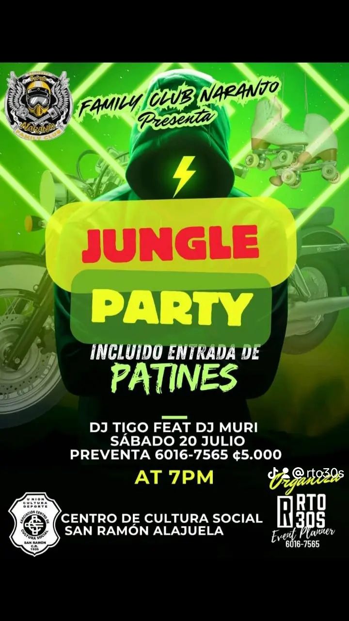 Jungle Party , incluído patines by RTO 30S 