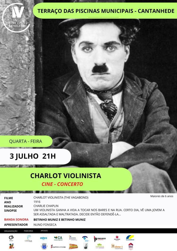 Cine-Concerto: 'Charlot Violinista' de Charlie Chaplin