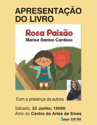 Apresentação do livro 'Rosa Paixão', de Marisa Santos Cardoso
